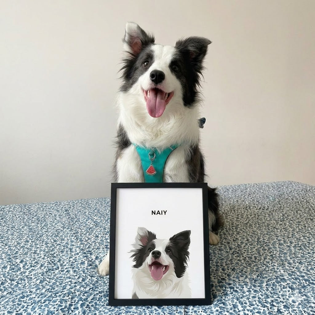 Why a Modern Custom Pet Portrait is the Ultimate Decor (And How to Spot Real Art vs. AI)