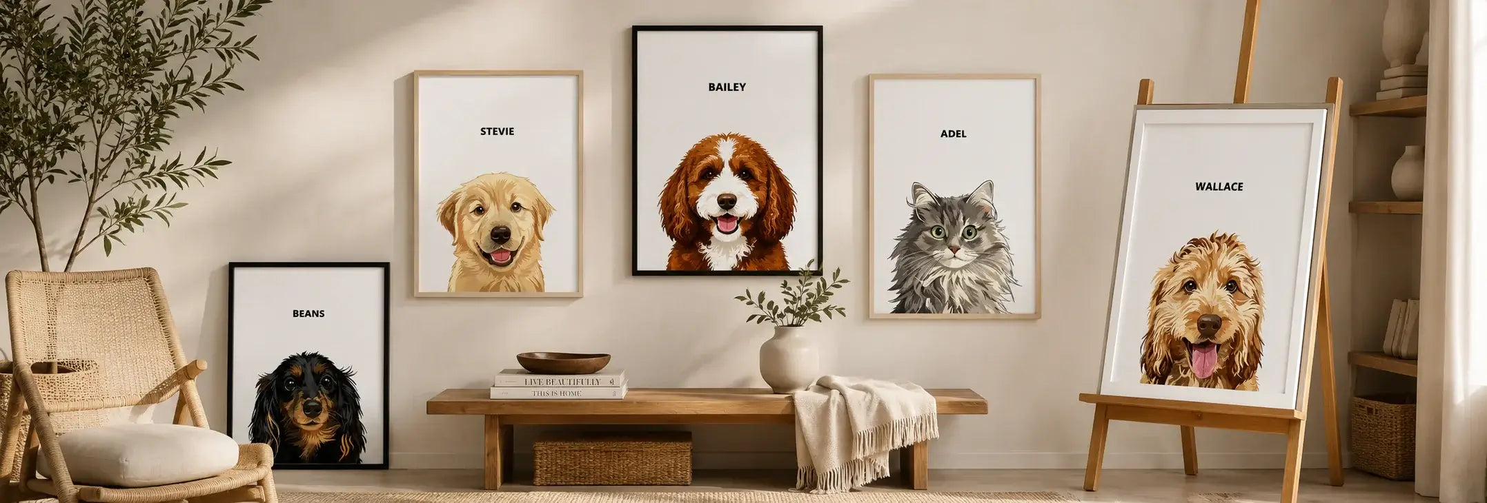 Pet Memorial Portrait