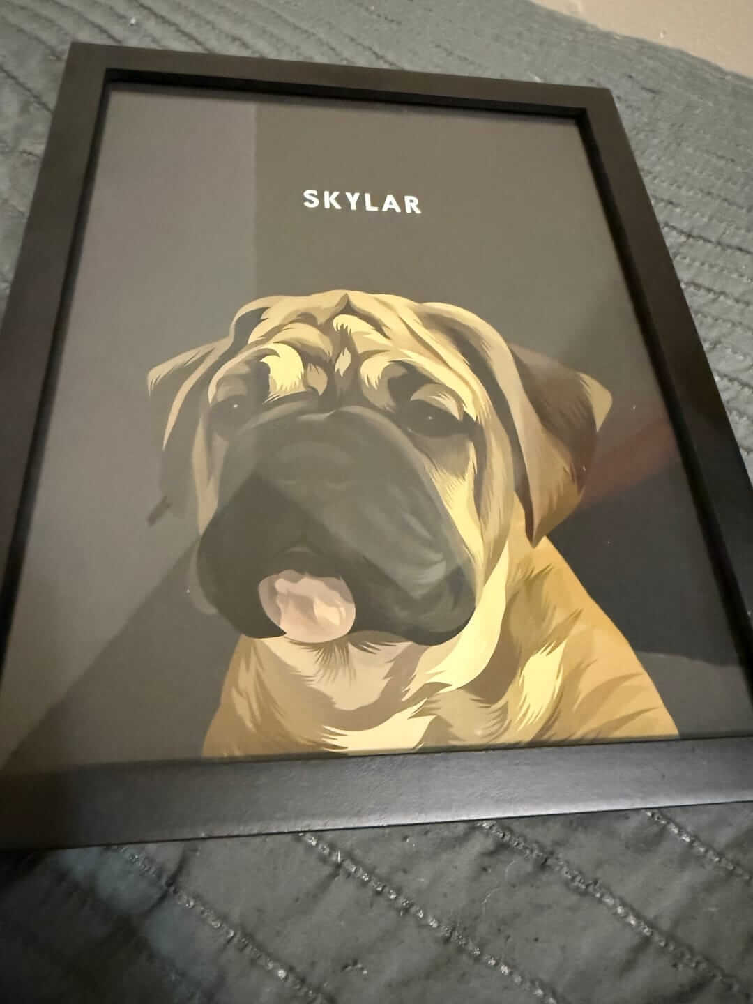 Pet Memorial Portrait customer review