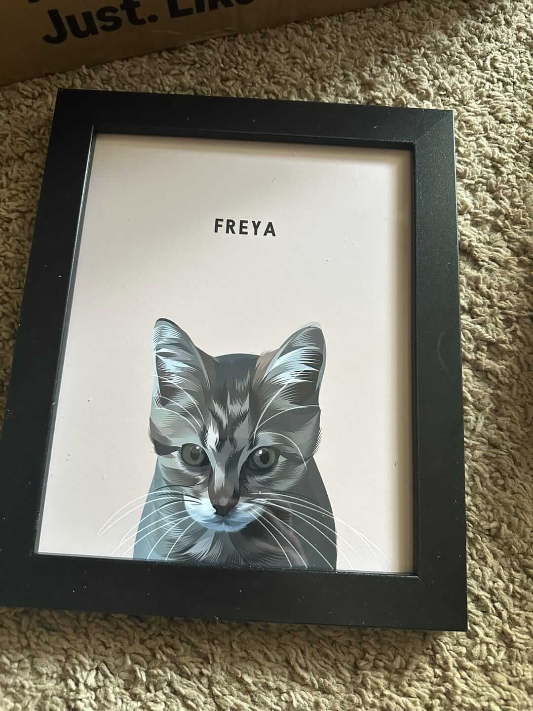 Pet Memorial Portrait customer review